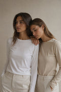 Polera de Mujer en Algodón Orgánico - Esencial Minimalista y Sostenible